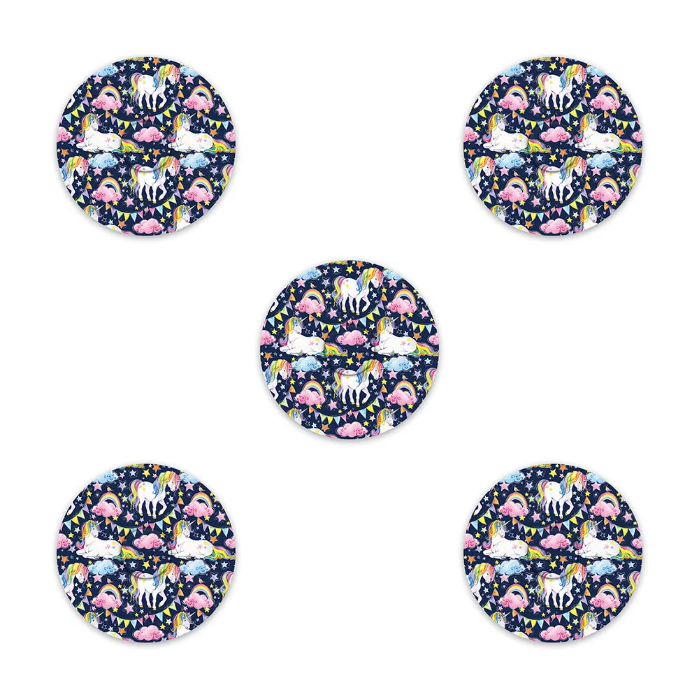 Freestyle Libre Rainbow Unicorn Design Patches