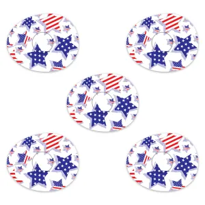 Freestyle Libre USA Flag Stars Design Patches
