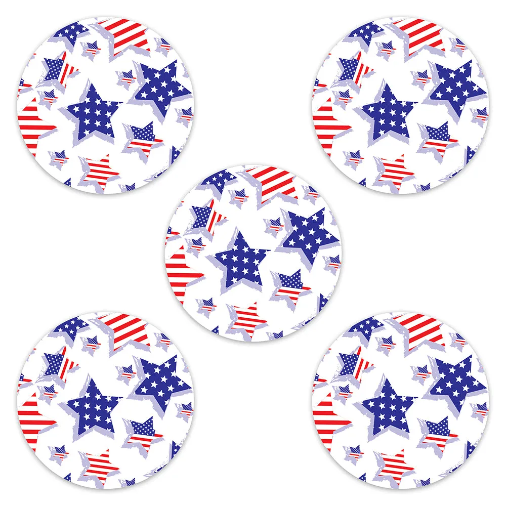 Freestyle Libre USA Flag Stars Design Patches