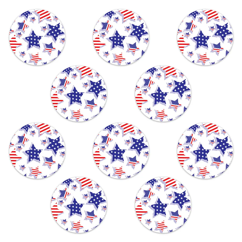 Freestyle Libre USA Flag Stars Design Patches
