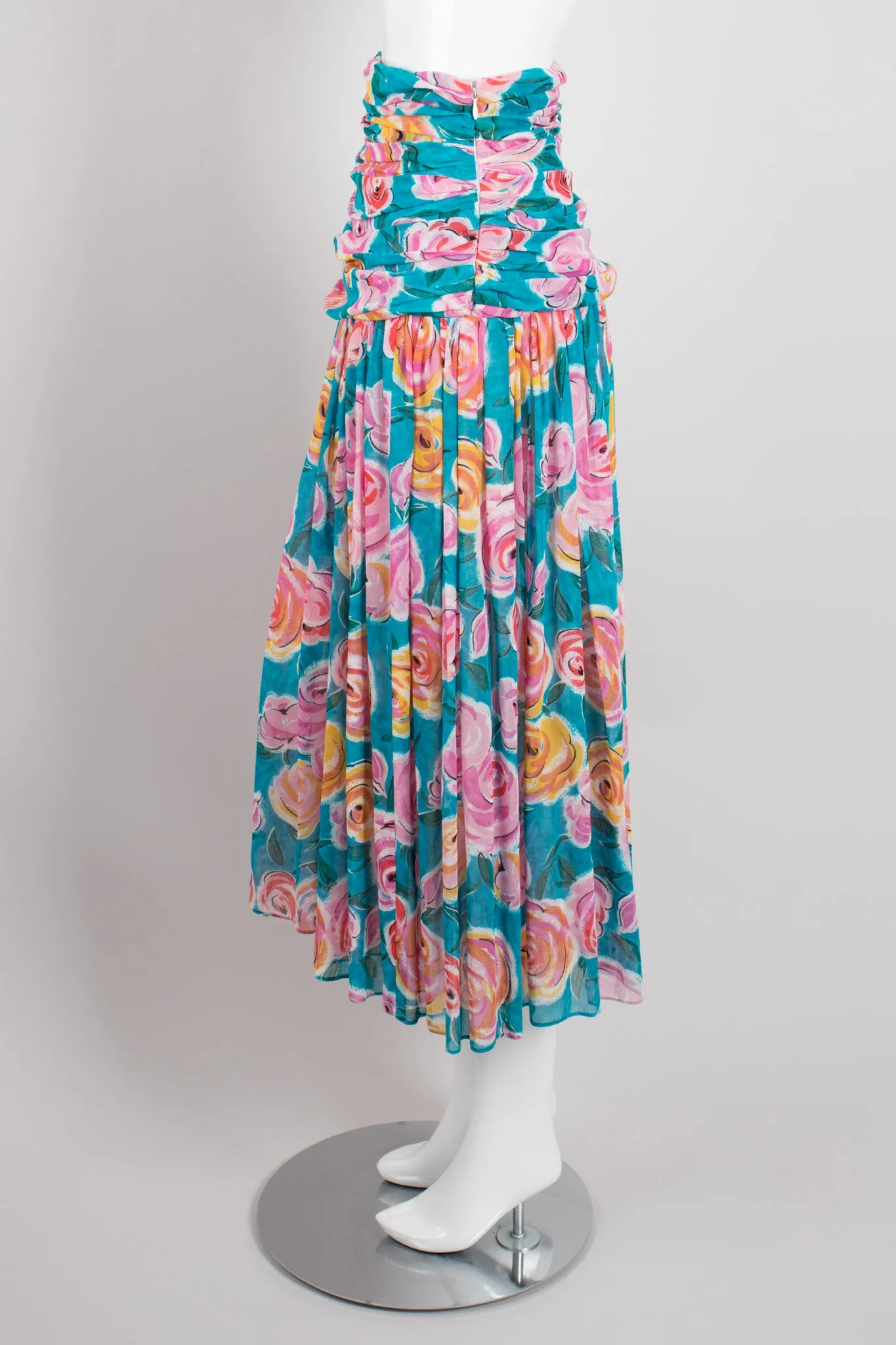 Gathered Rose Skirt