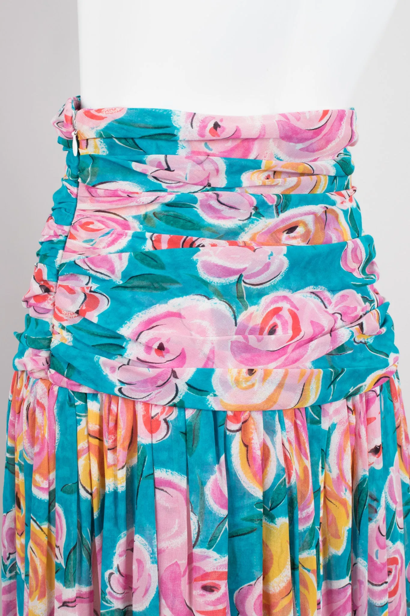 Gathered Rose Skirt