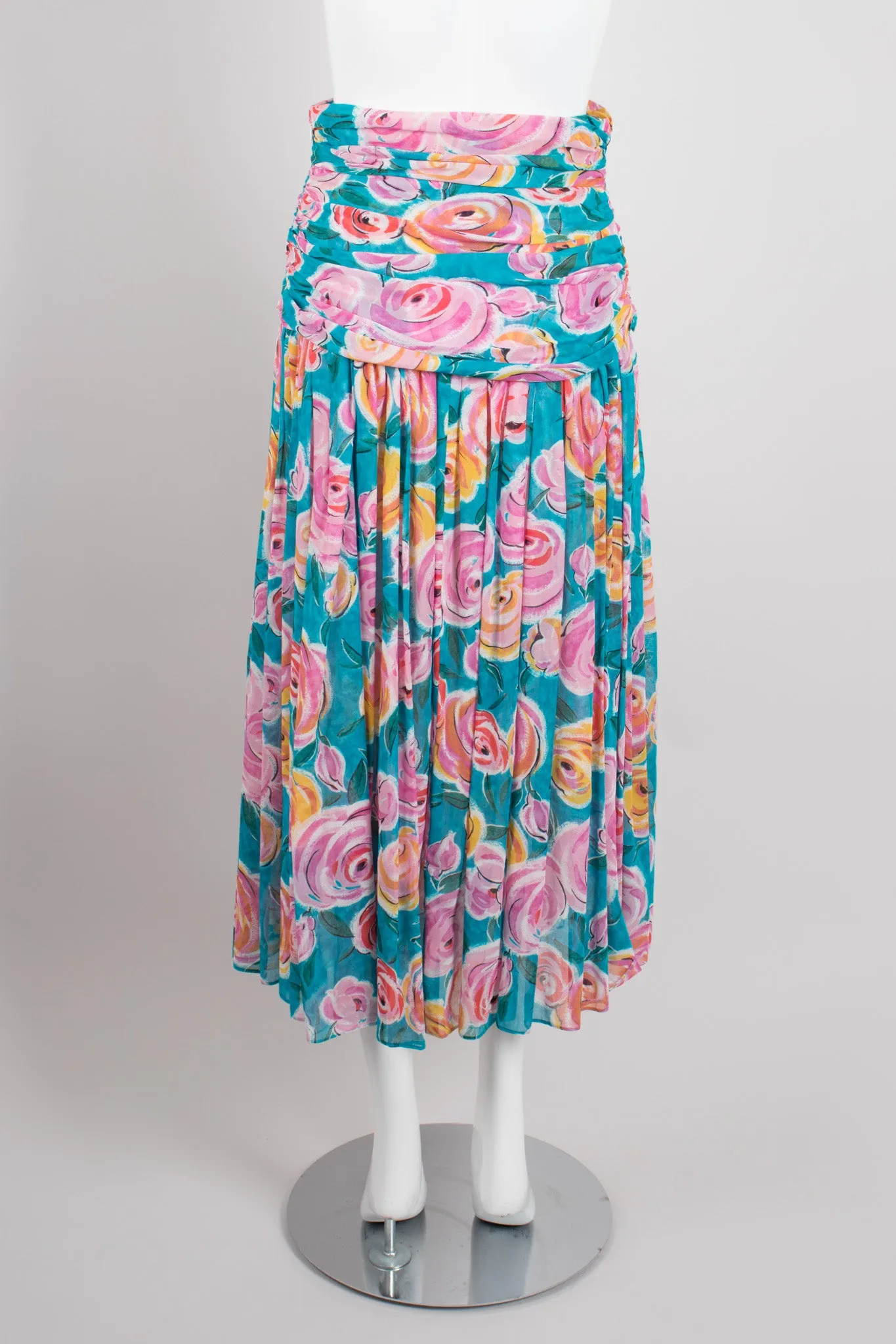 Gathered Rose Skirt