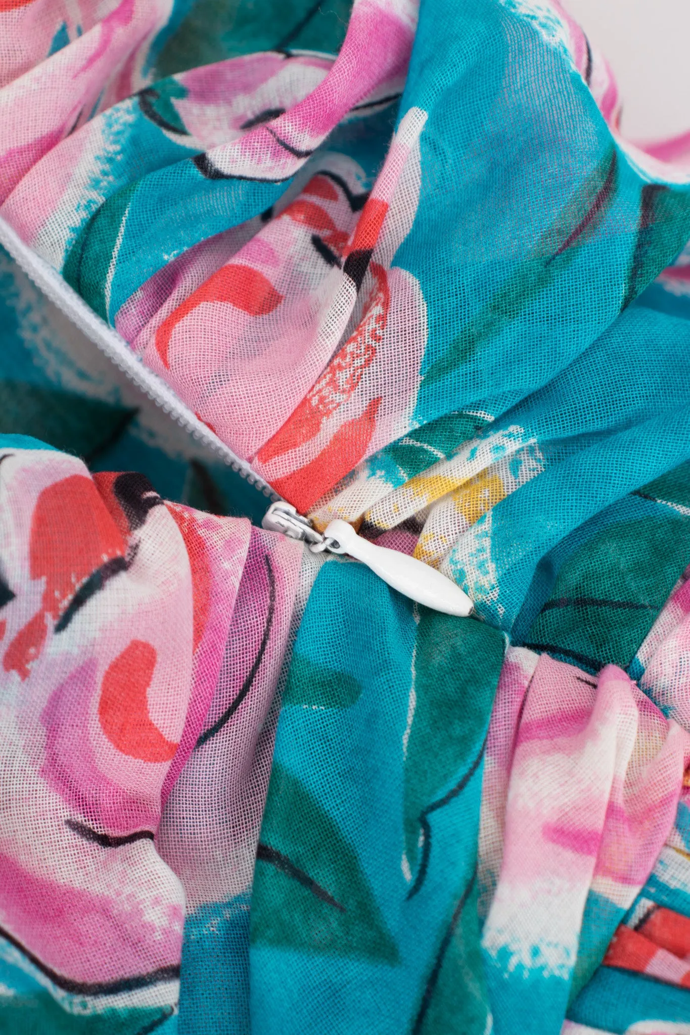 Gathered Rose Skirt