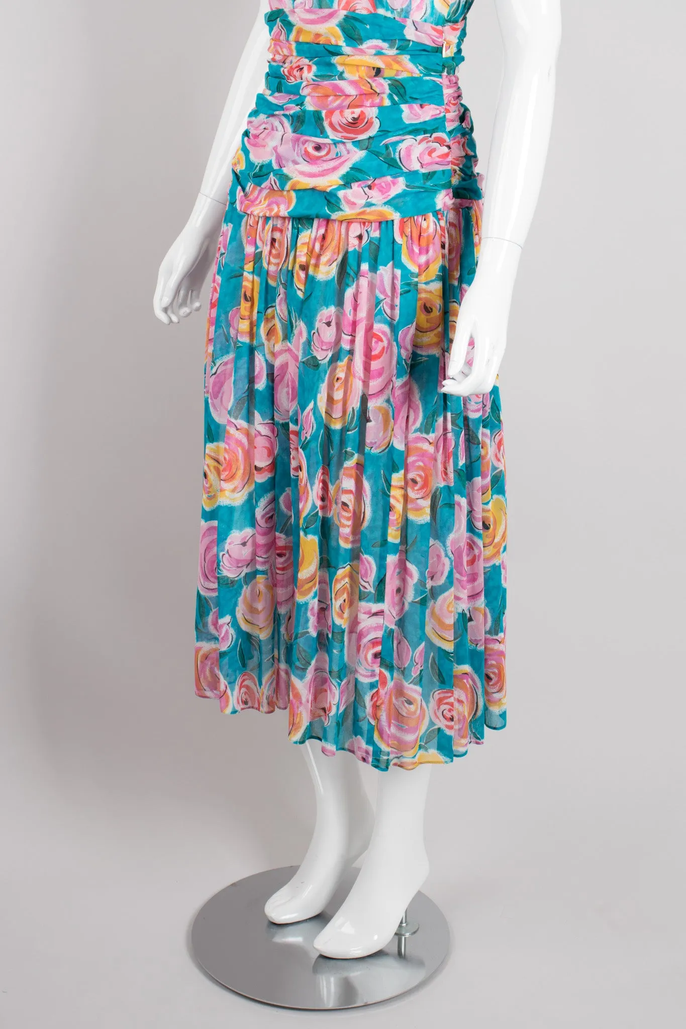 Gathered Rose Skirt