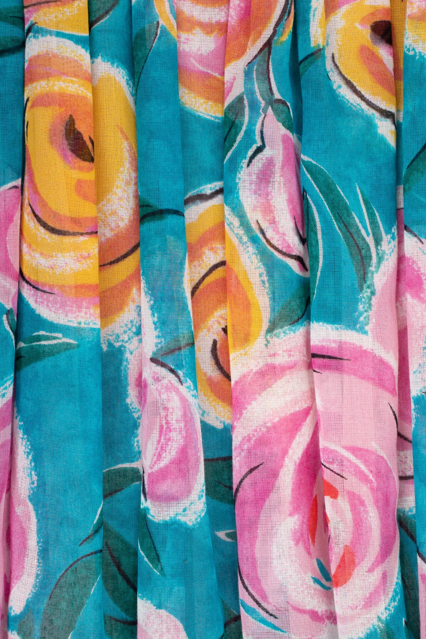 Gathered Rose Skirt