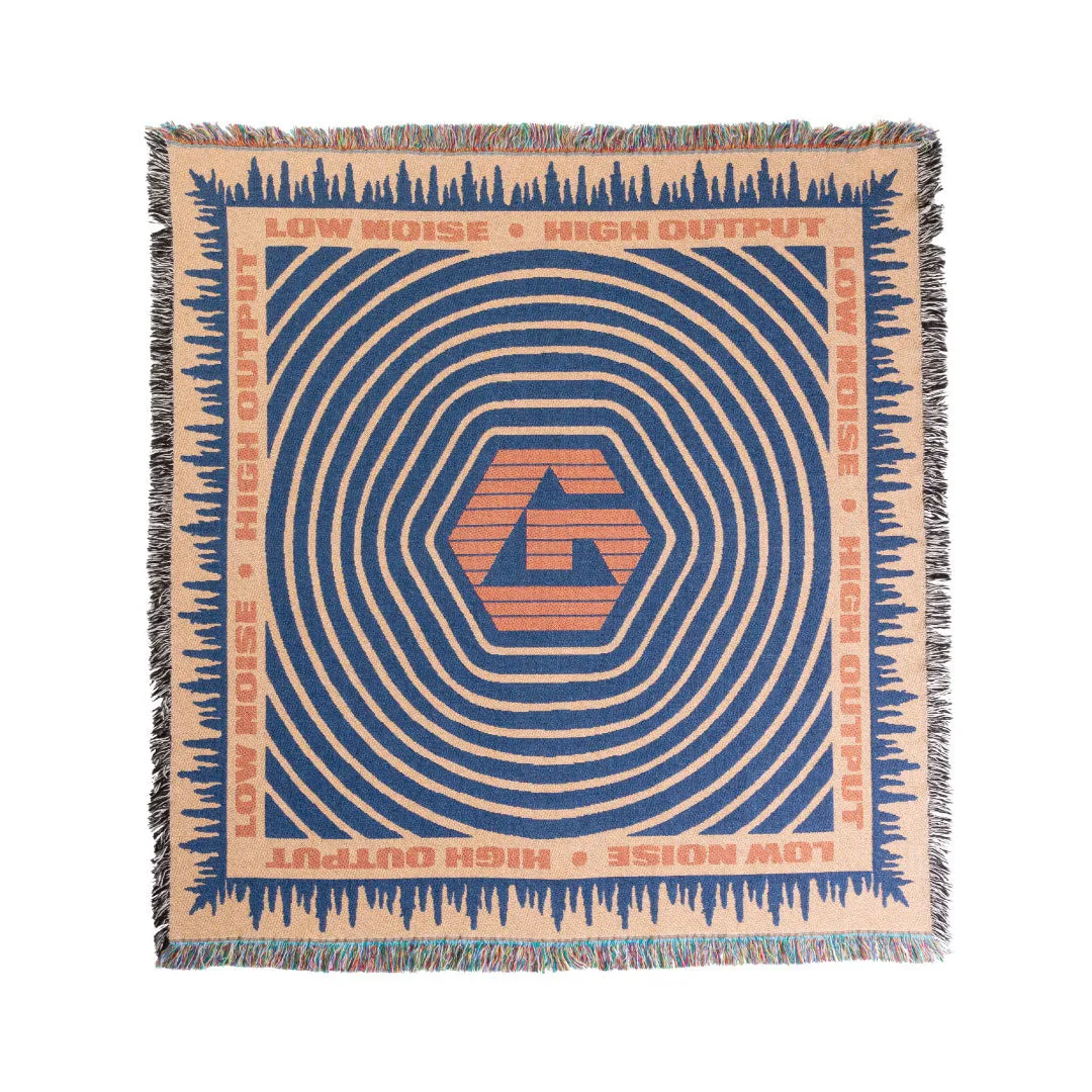 GRVTY "Low Noise, High Output" Woven Throw