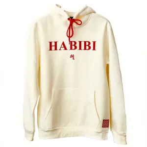 Habibi Irish Cozy Cream Red Velvet Hoodie
