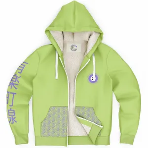 Hanzōmon Line Ultra-Soft Microfleece Zip Hoodie