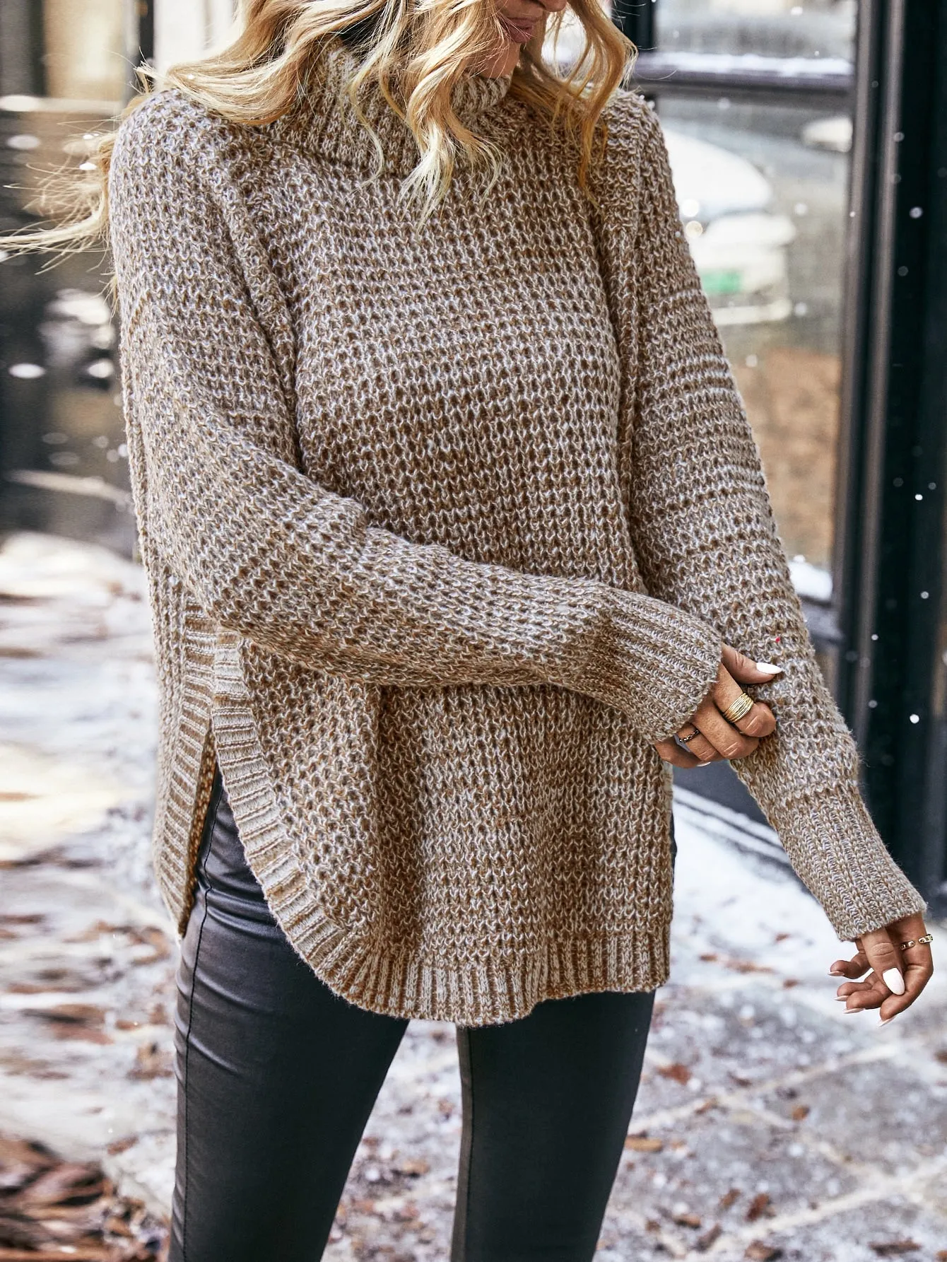 Happy Hour Raglan Sleeve Sweater