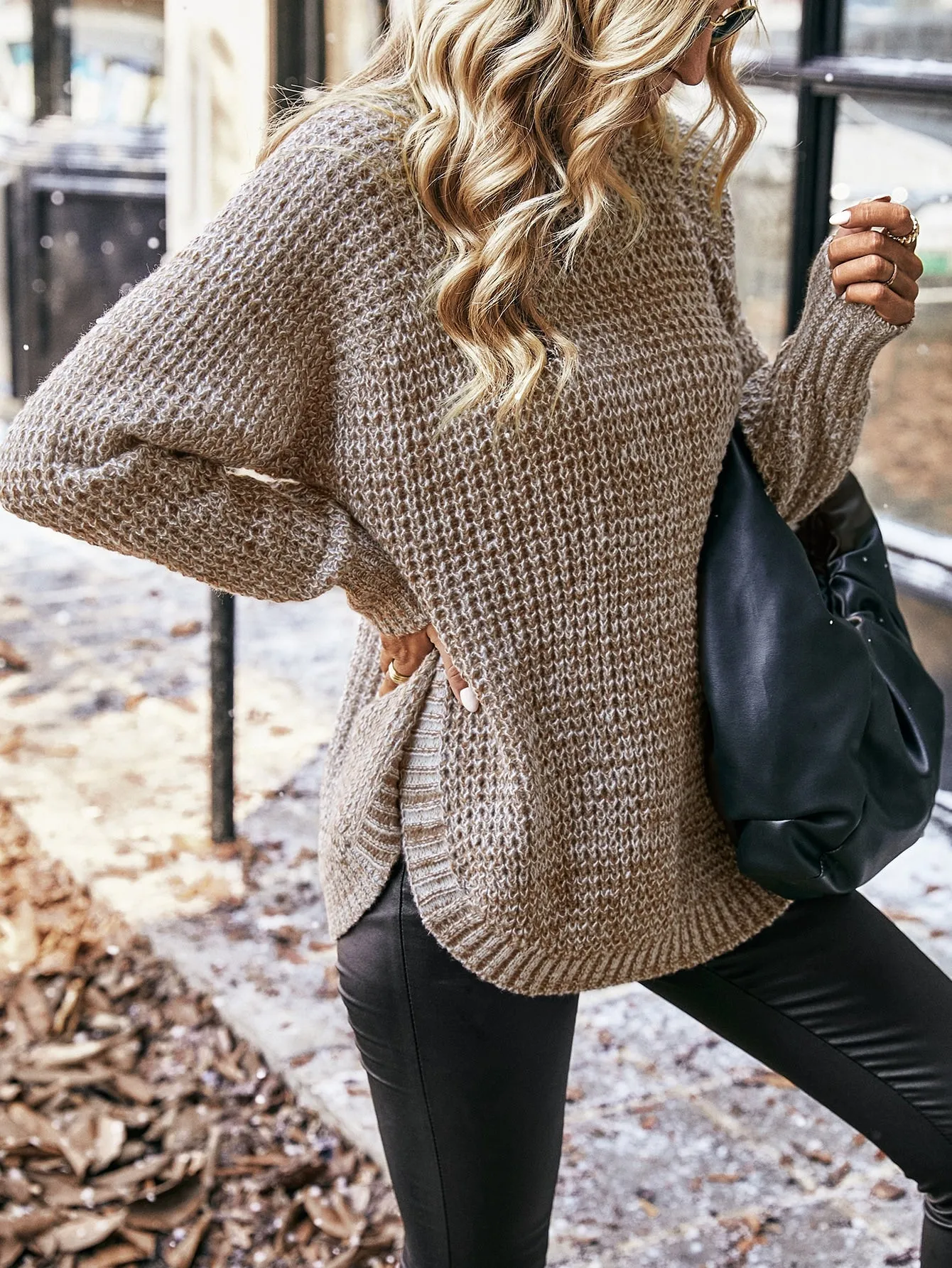 Happy Hour Raglan Sleeve Sweater
