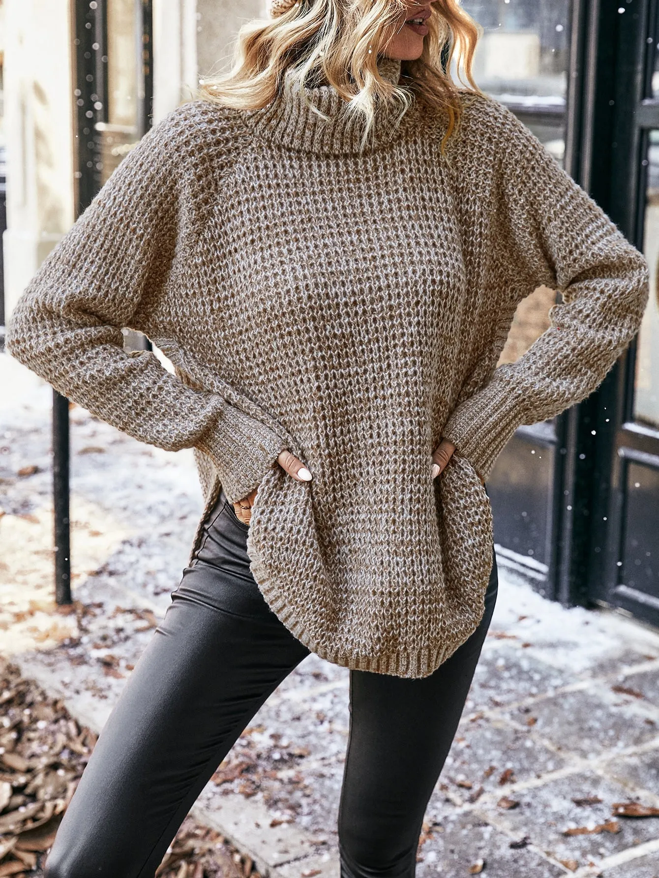 Happy Hour Raglan Sleeve Sweater