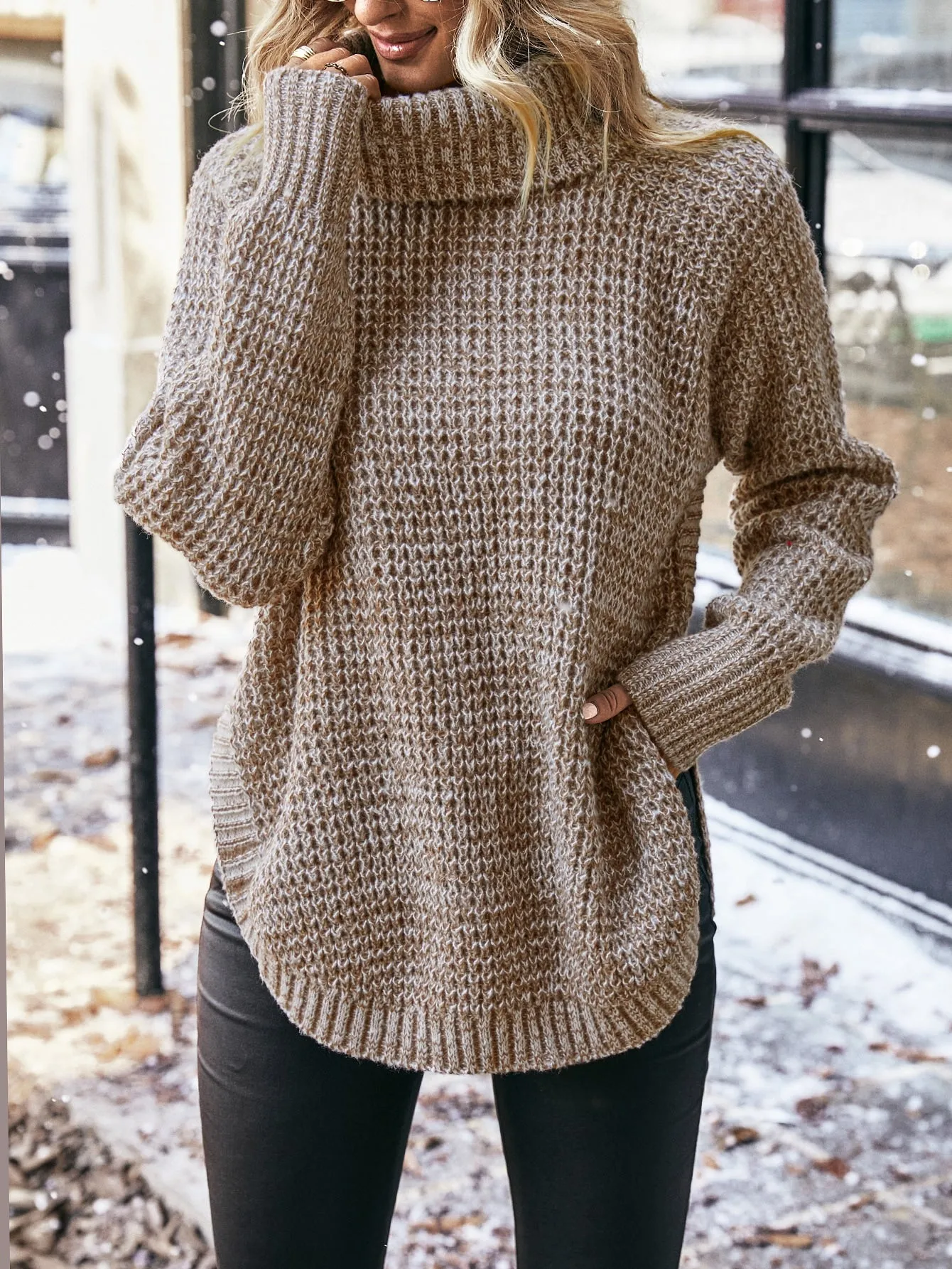 Happy Hour Raglan Sleeve Sweater