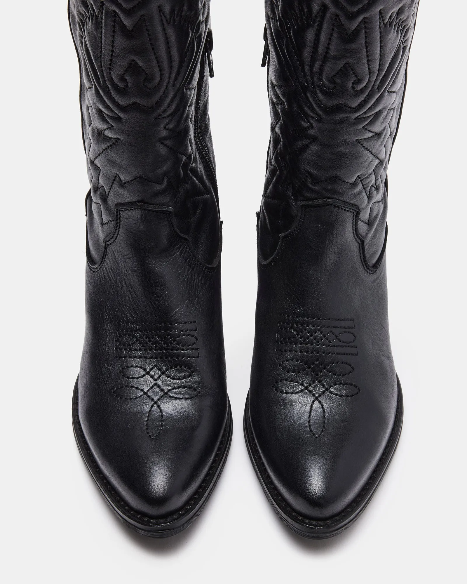 HAYWARD BLACK LEATHER