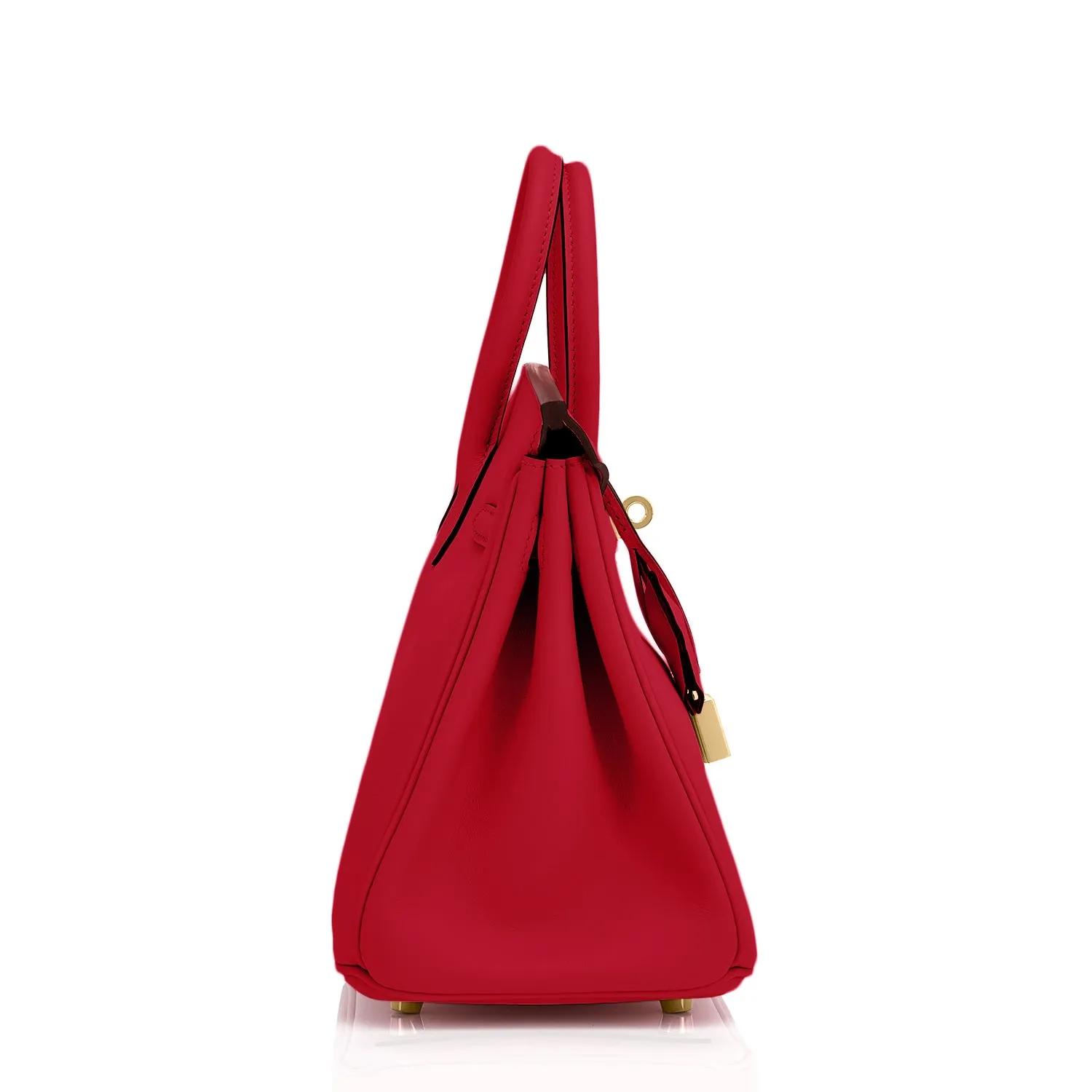Hermes Birkin 25cm Rouge Piment Swift Red Gold Hardware