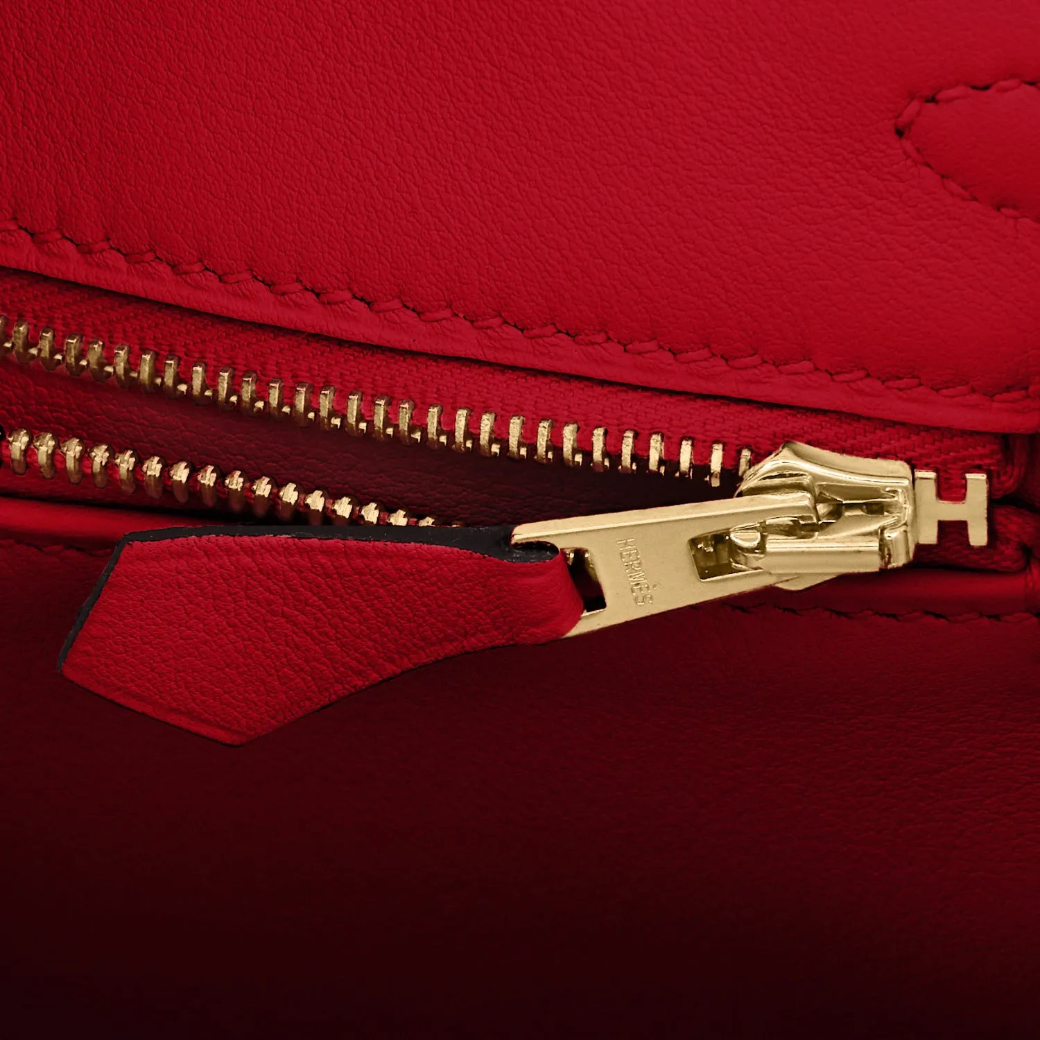 Hermes Birkin 25cm Rouge Piment Swift Red Gold Hardware