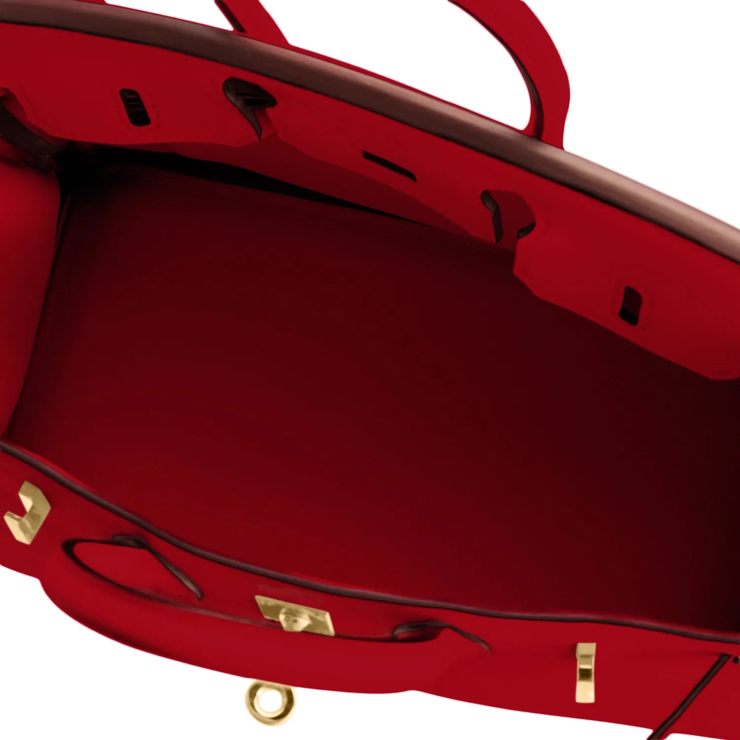 Hermes Birkin 25cm Rouge Piment Swift Red Gold Hardware