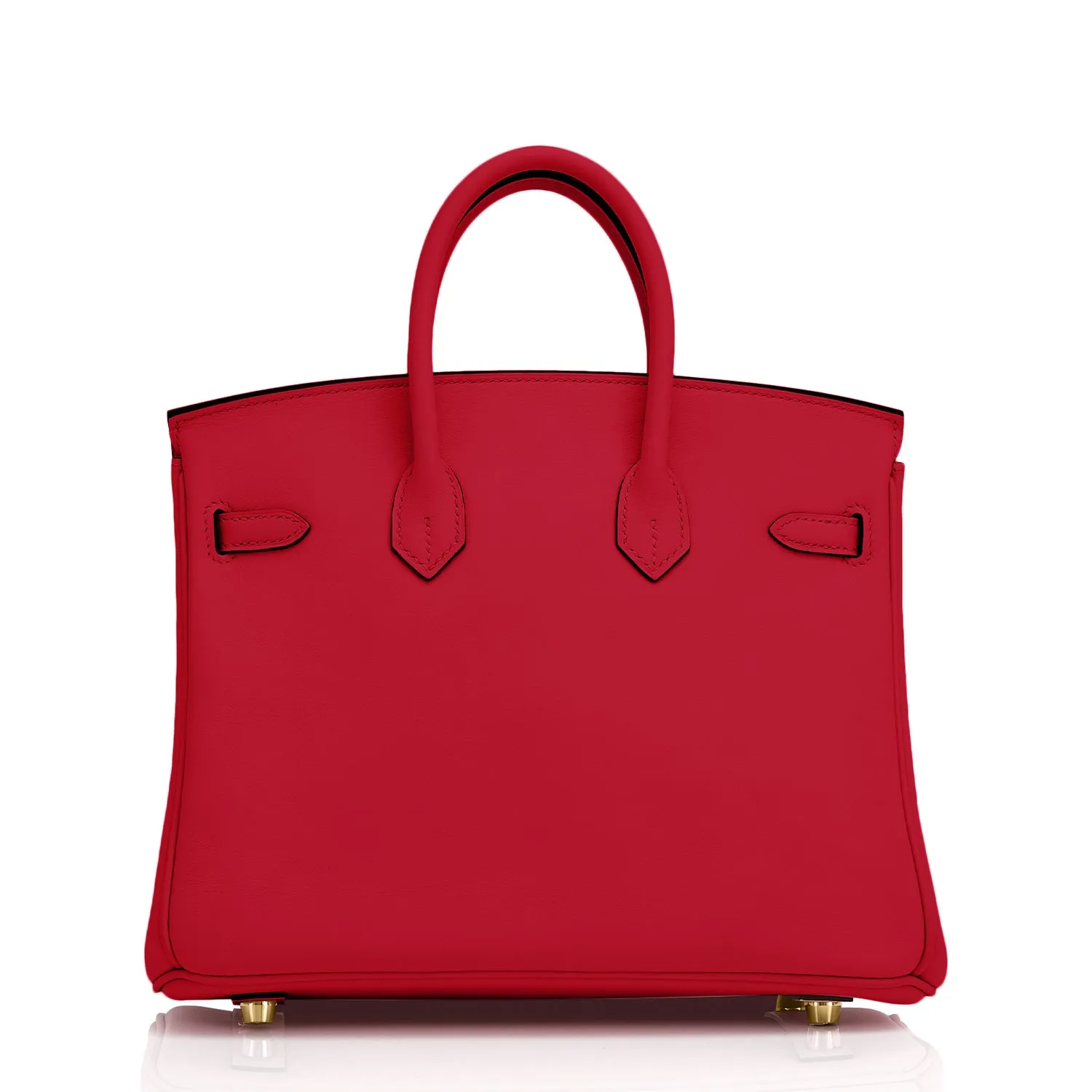 Hermes Birkin 25cm Rouge Piment Swift Red Gold Hardware