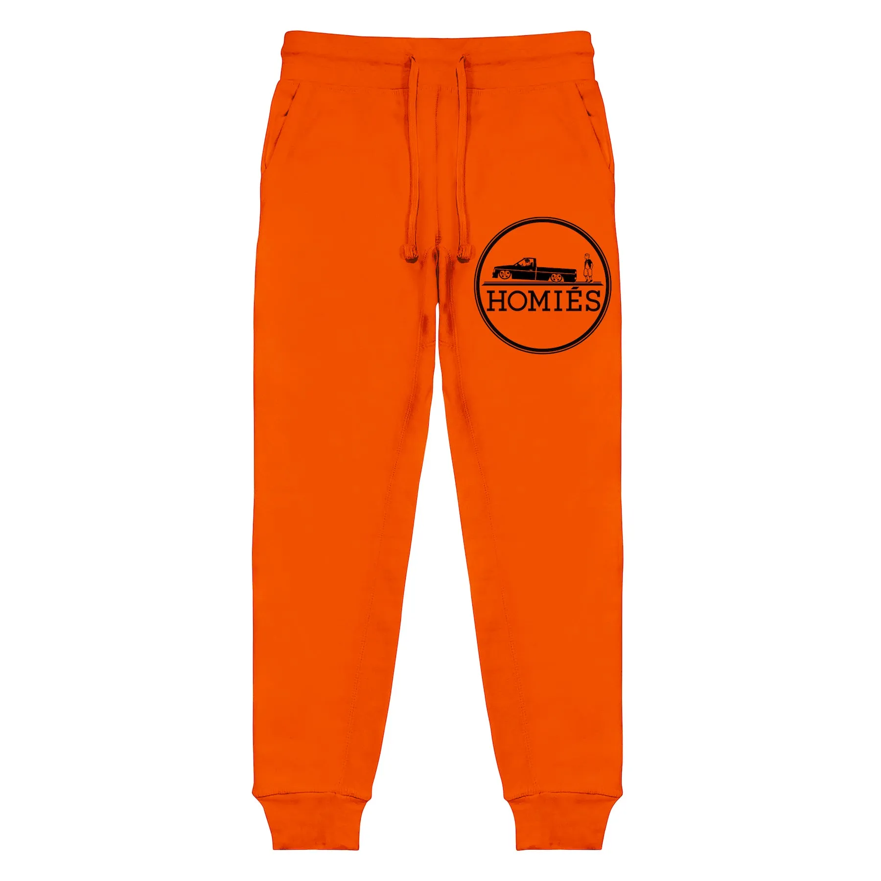 HOMIÉS EMBLEM ORANGE SWEATPANTS