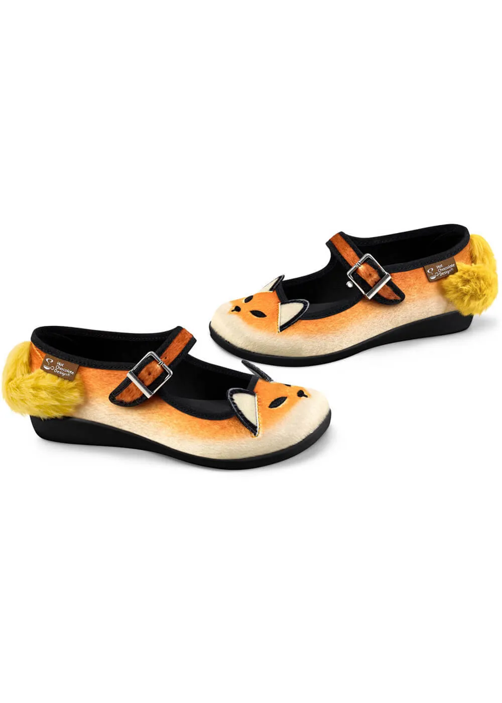 Hot Chocolate Design Fox Ballerina's Brown