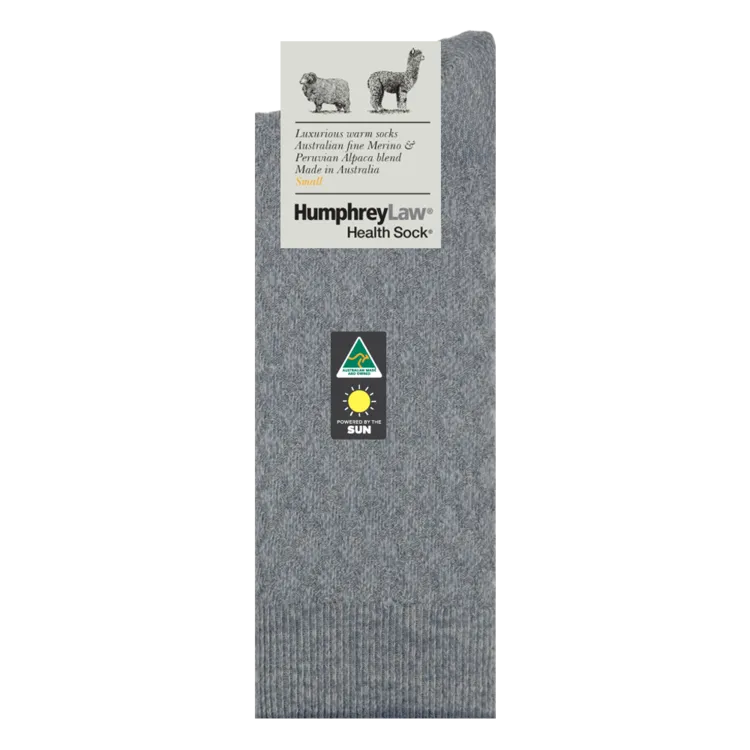 Humphrey Law Alpaca Quilted Health Sock - 6 Colours