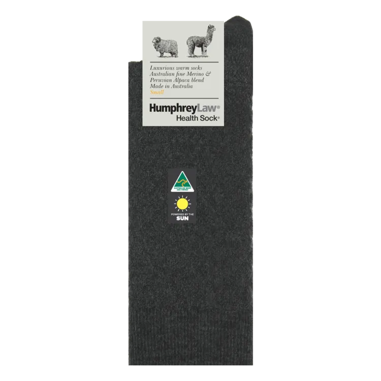 Humphrey Law Alpaca Quilted Health Sock - 6 Colours