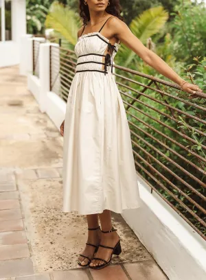 In the Moment Side Tie Dress