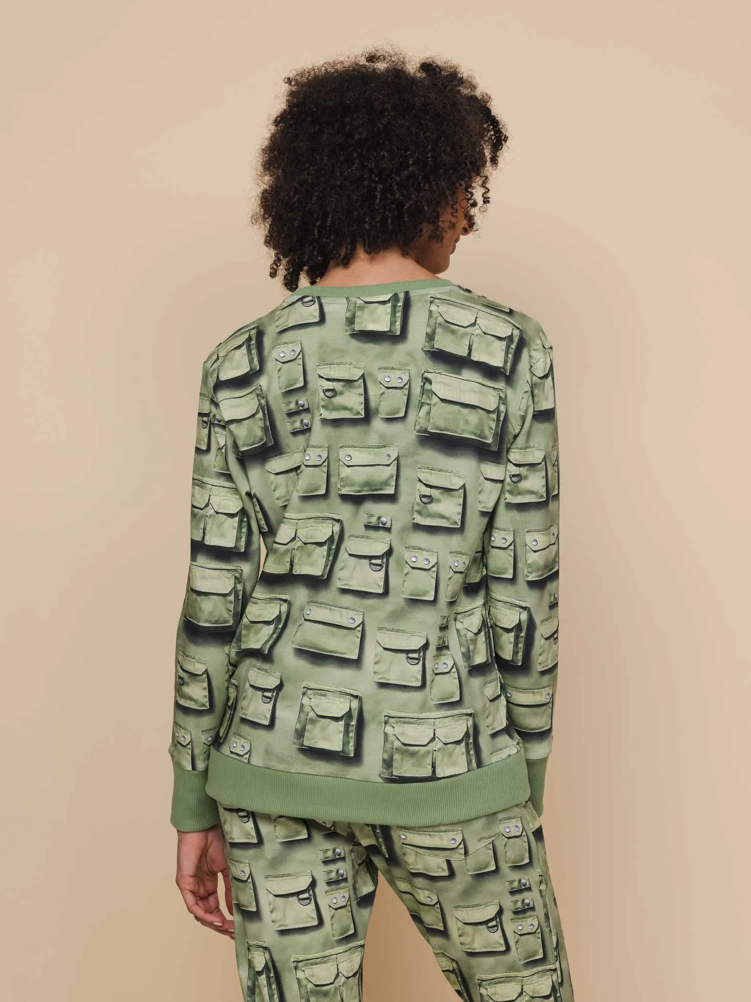 In The Pocket Sweater en Broek set Dames