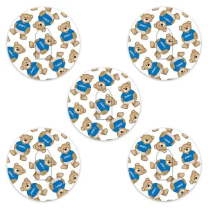 JDRF Rufus decorative adhesive patches - all devices.