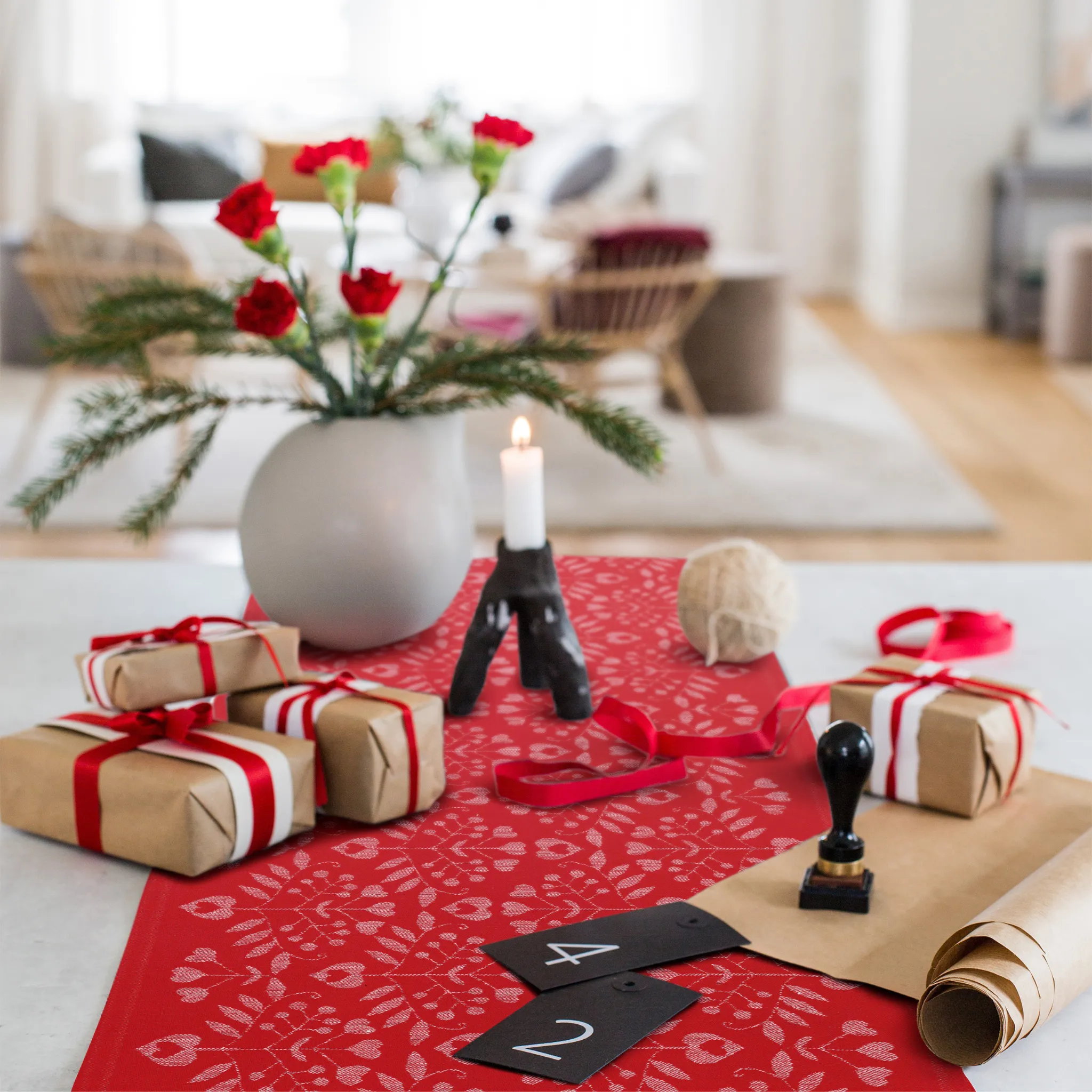 Julhjartan Table Runner
