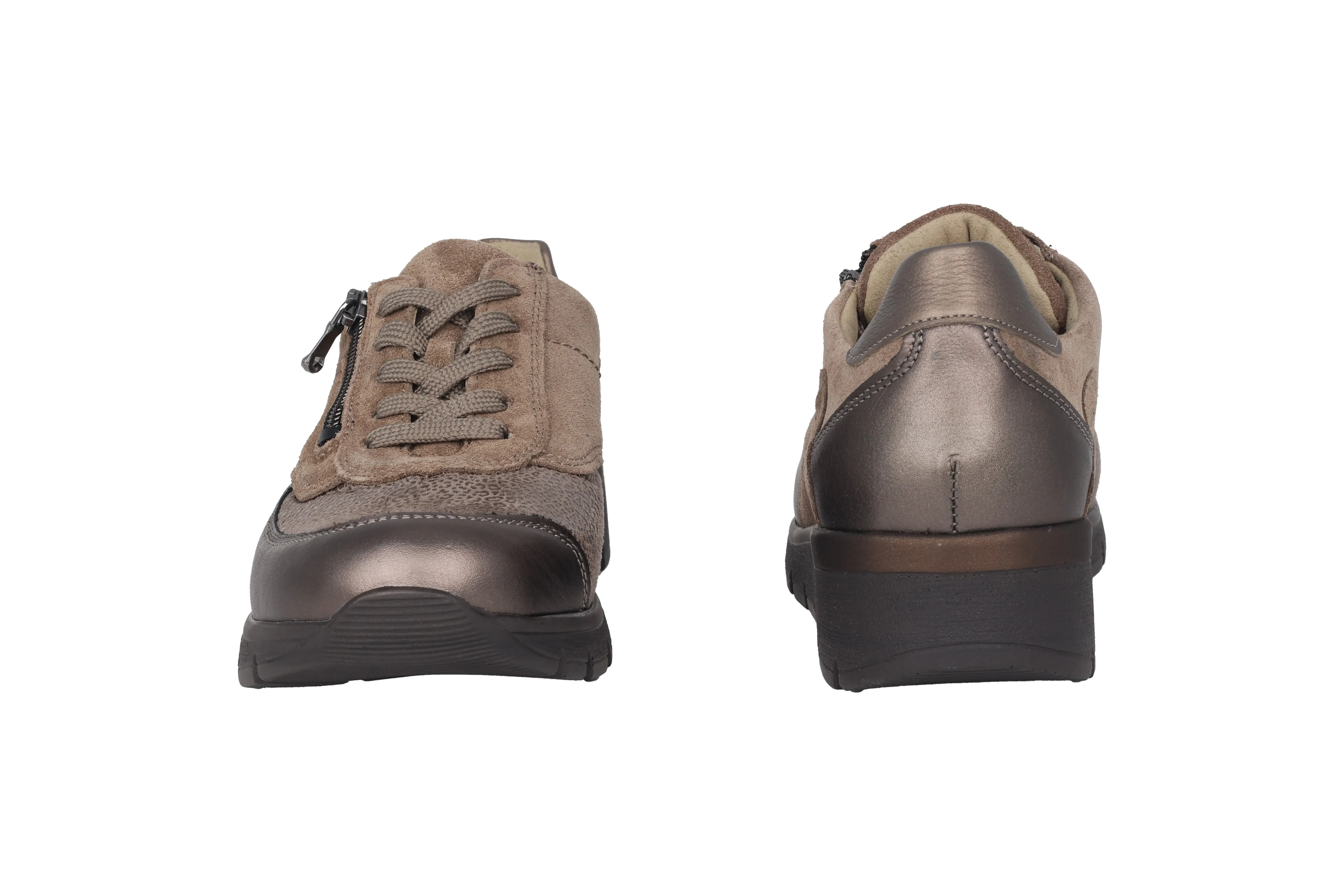 'K-Ramona' women's very wide fit (K) sneakers - grey