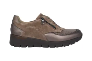 'K-Ramona' women's very wide fit (K) sneakers - grey
