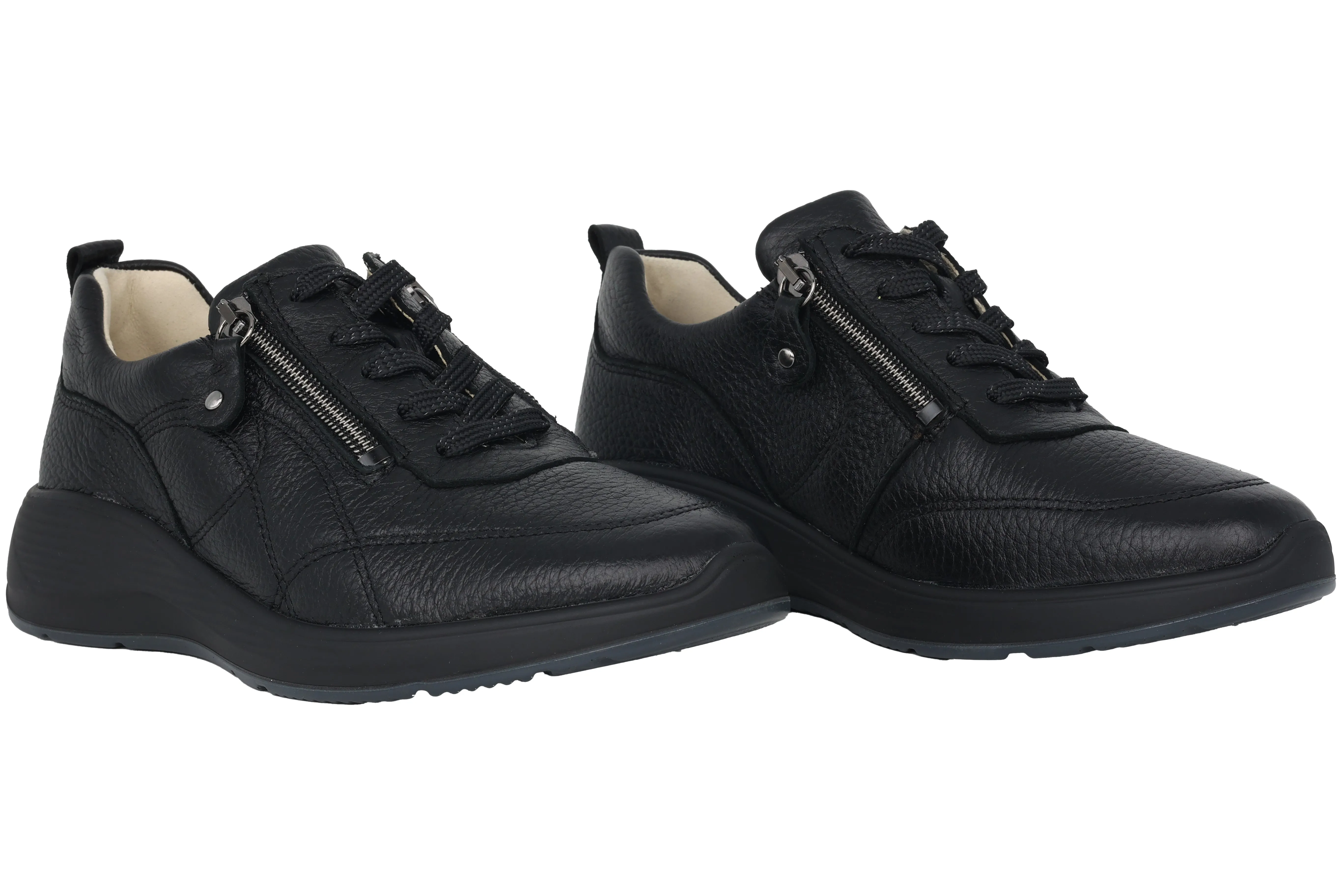 'Kalea' women's very wide fit (K) sneakers - black