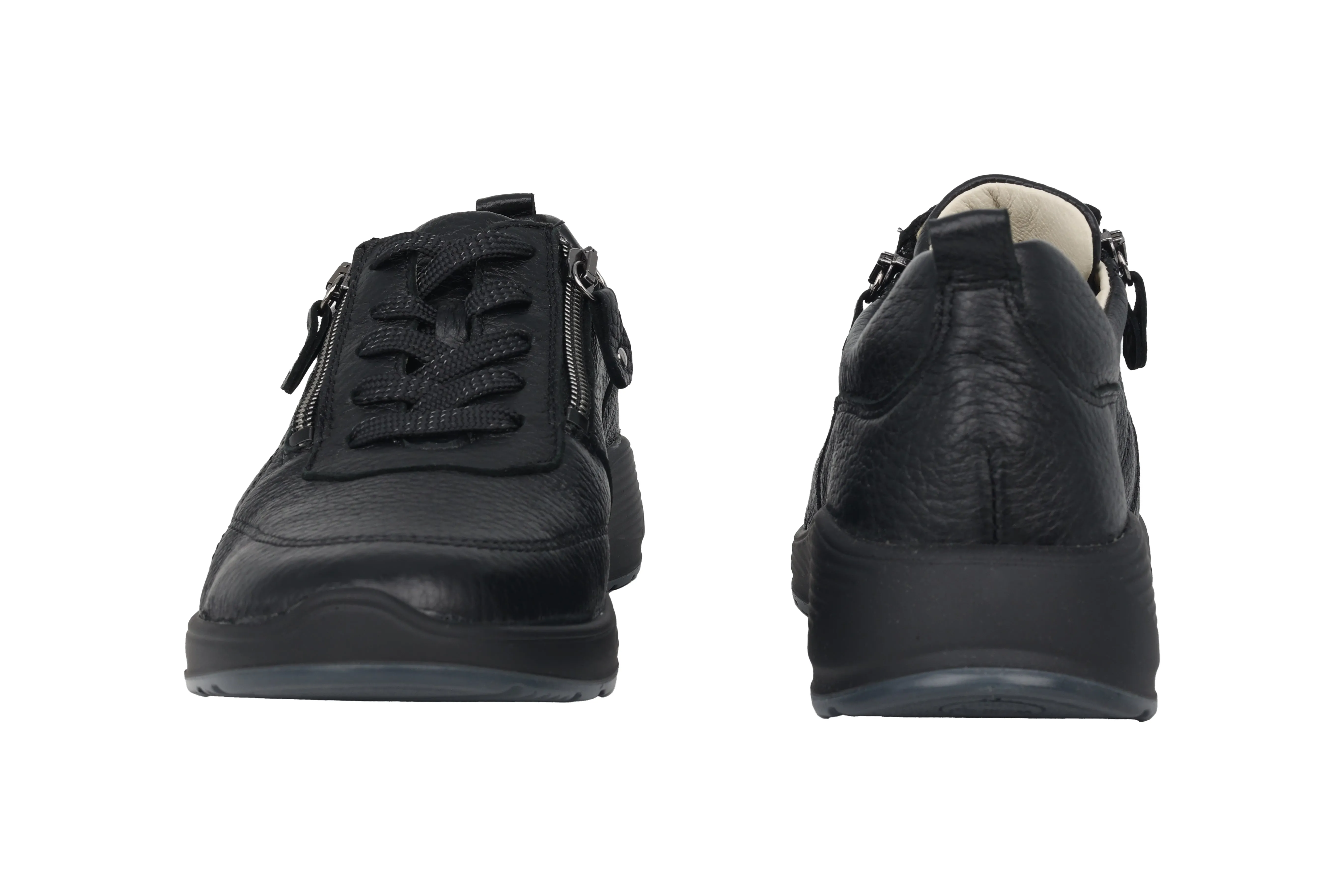 'Kalea' women's very wide fit (K) sneakers - black