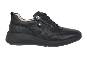 'Kalea' women's very wide fit (K) sneakers - black