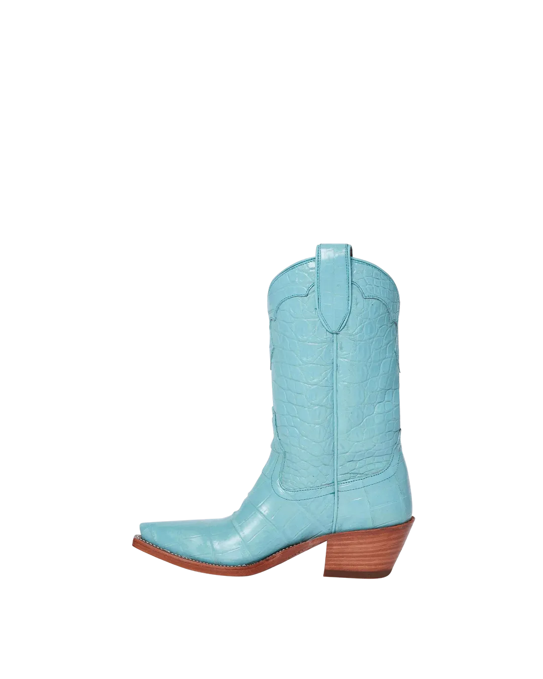 Kerri Pale Blue Croc