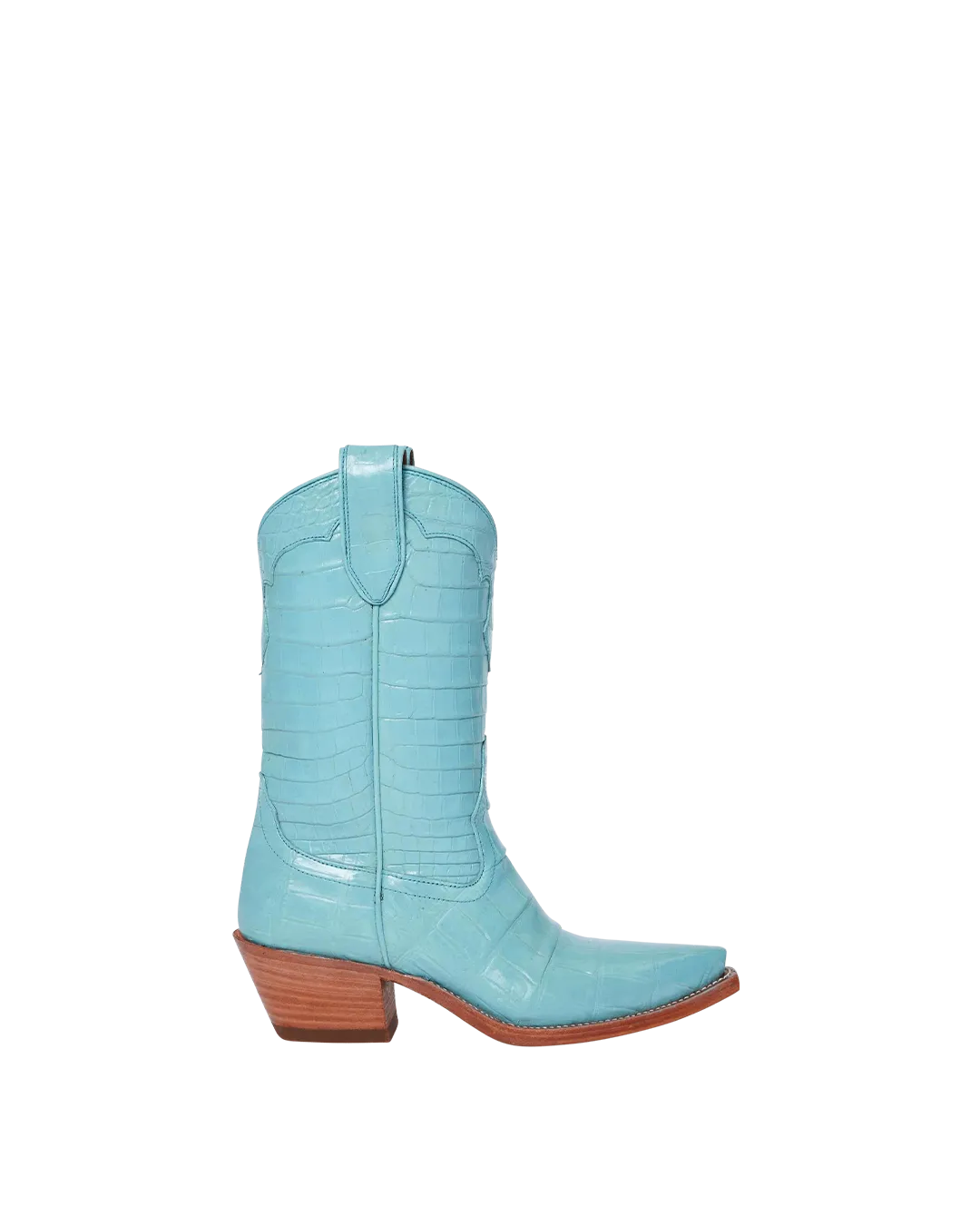 Kerri Pale Blue Croc