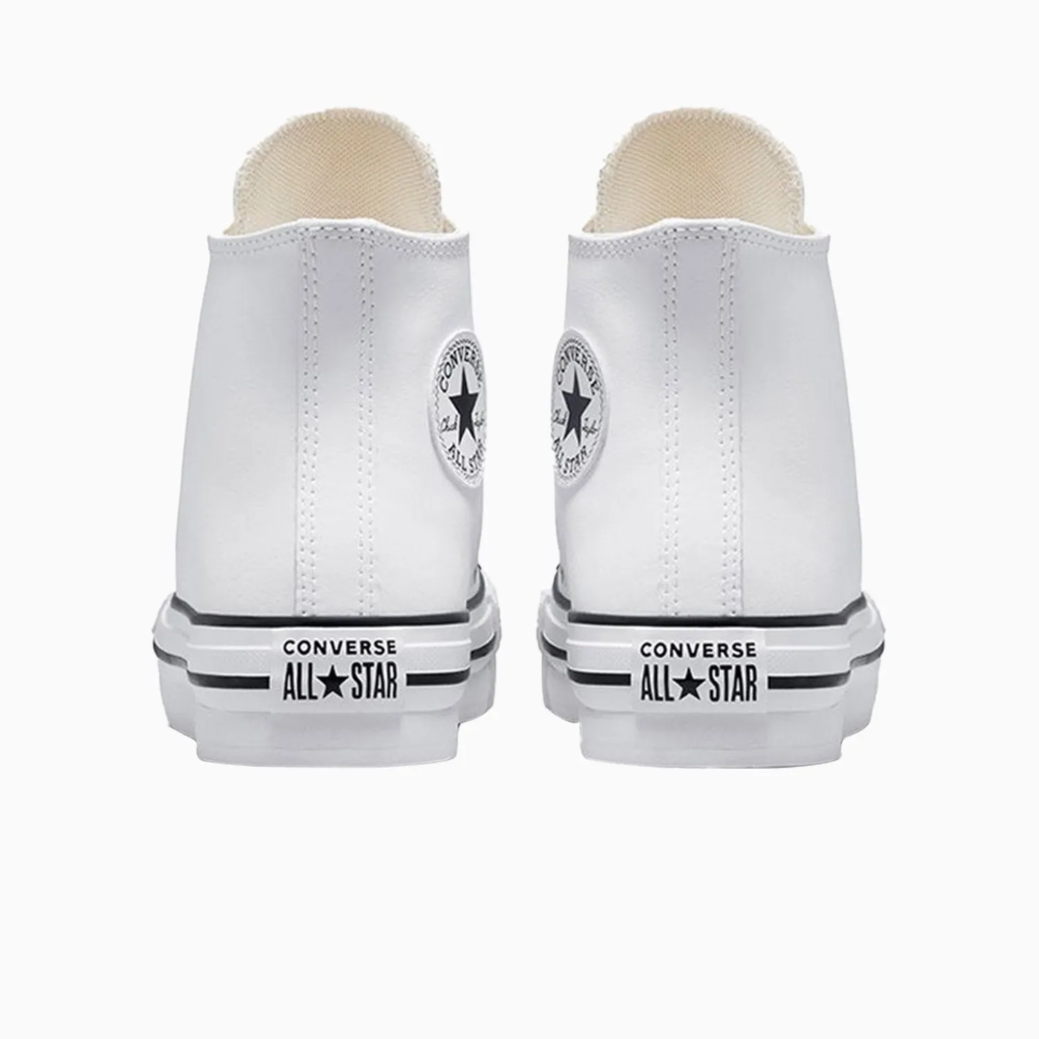 Kid's Chuck Taylor All Star Lift Platform Leather Grade School