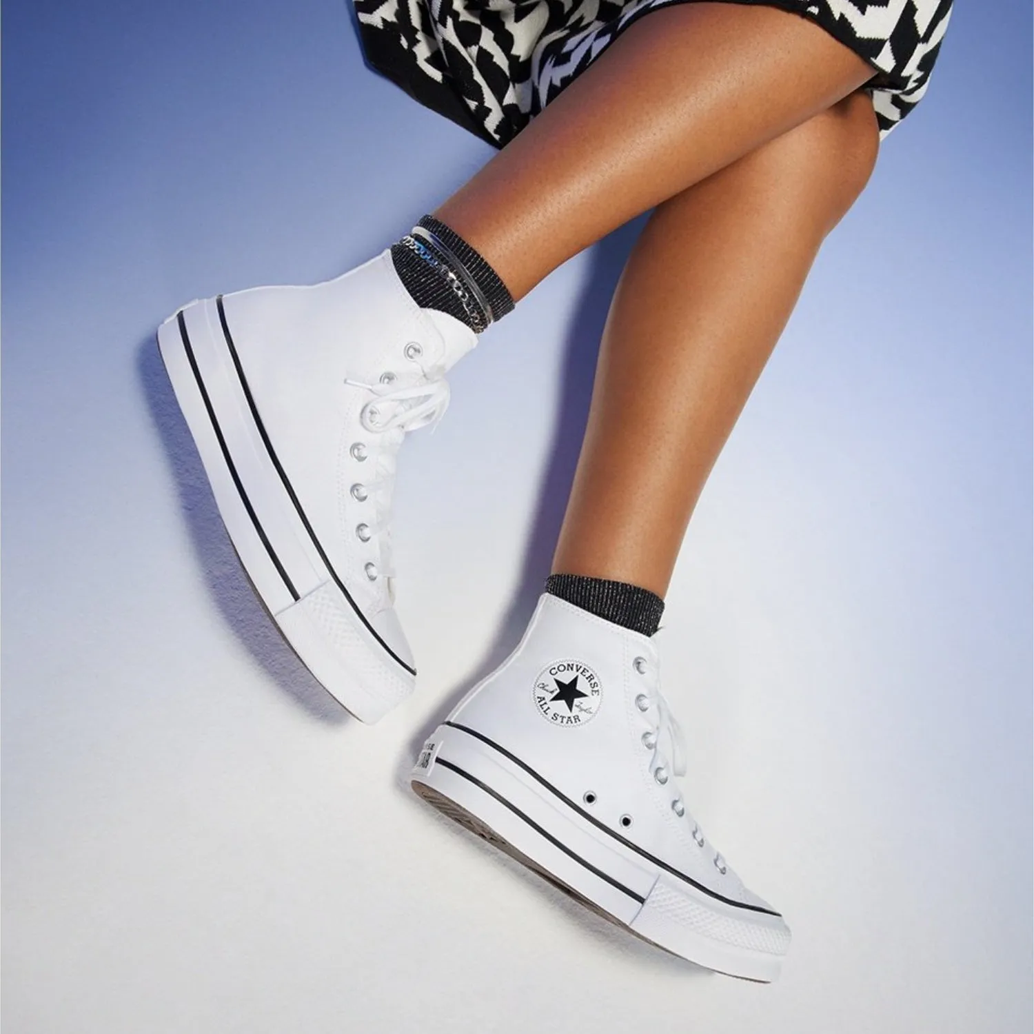 Kid's Chuck Taylor All Star Lift Platform Leather Grade School