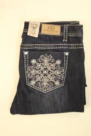 L.A. Idol | P5217BT-P Plus Size Boot Cut