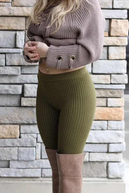 Laci Leggings in Olive