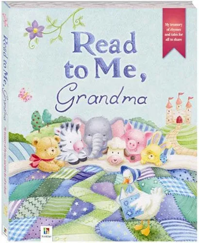 Large Format durable hard cover Treasury of Rhymes & Tales to Share with your Grandchildren! Retails $40 