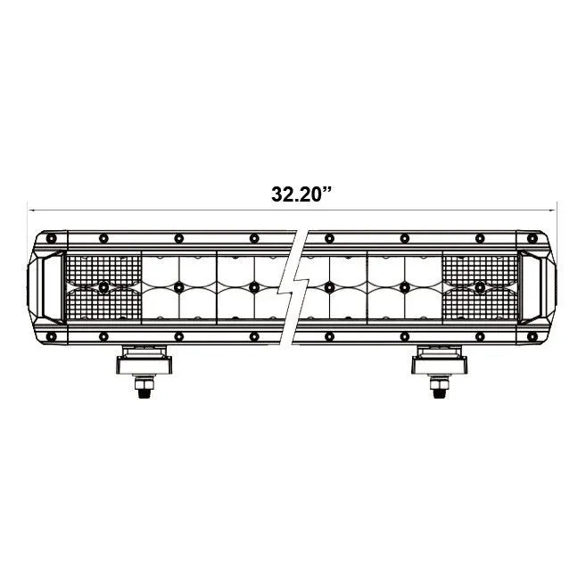 LED Bar 32" Dual Row