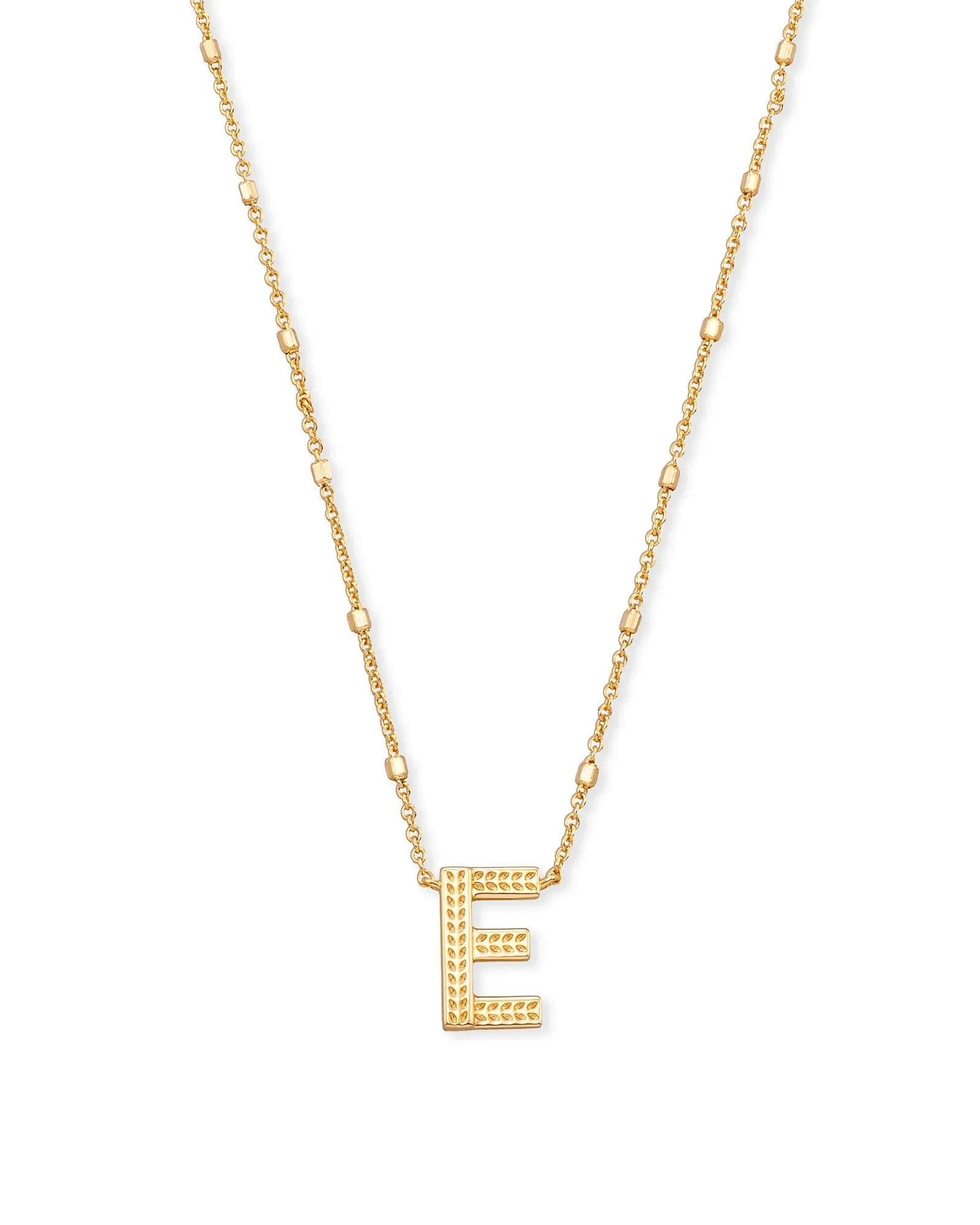 Letter Pendant Necklace