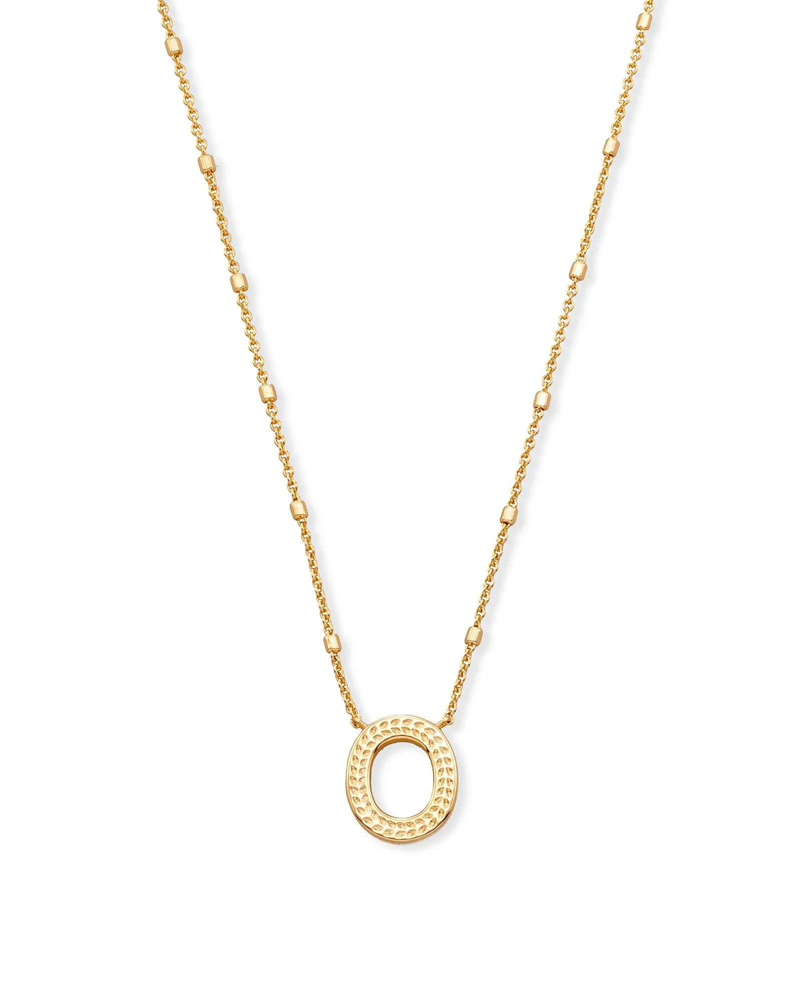 Letter Pendant Necklace