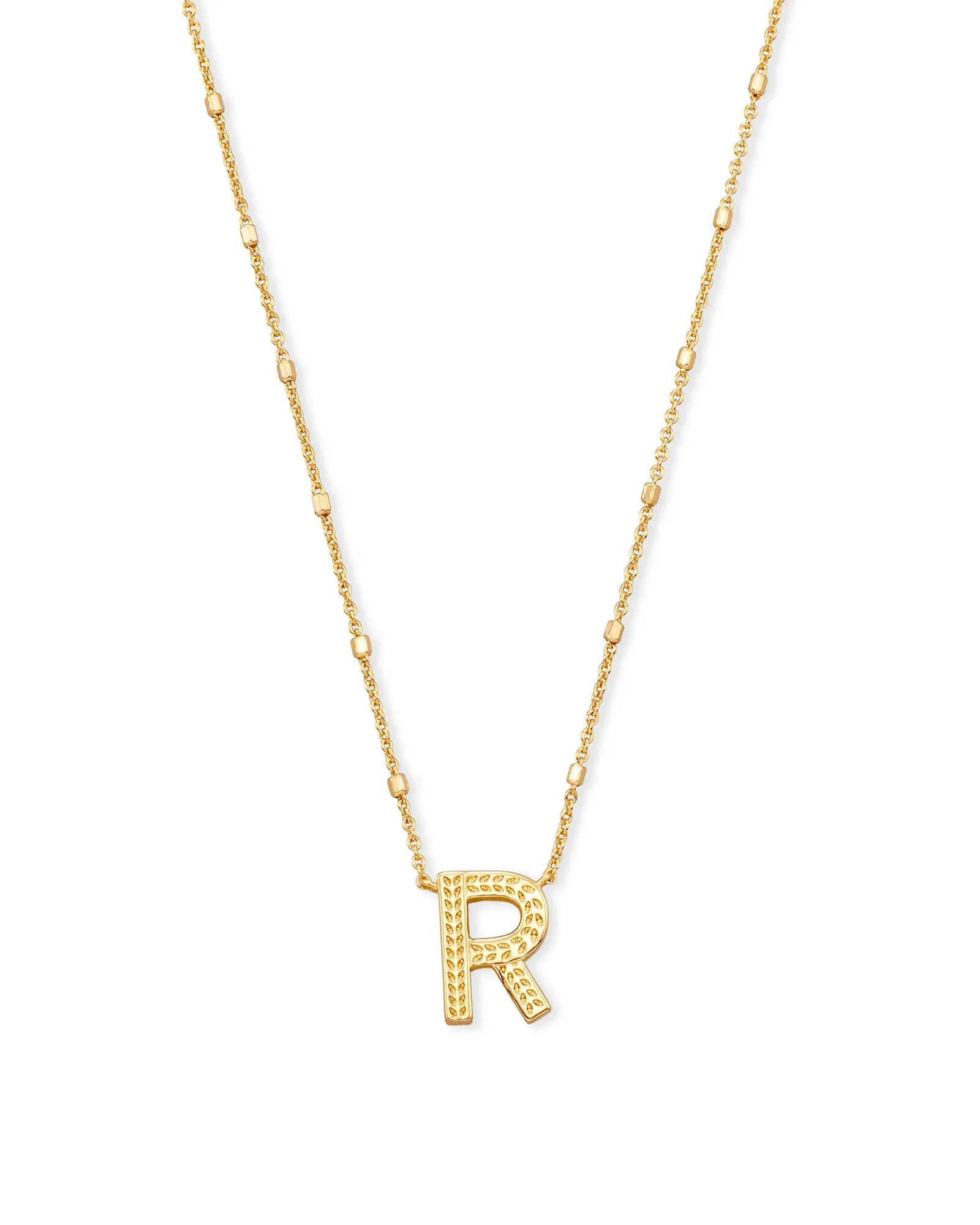 Letter Pendant Necklace