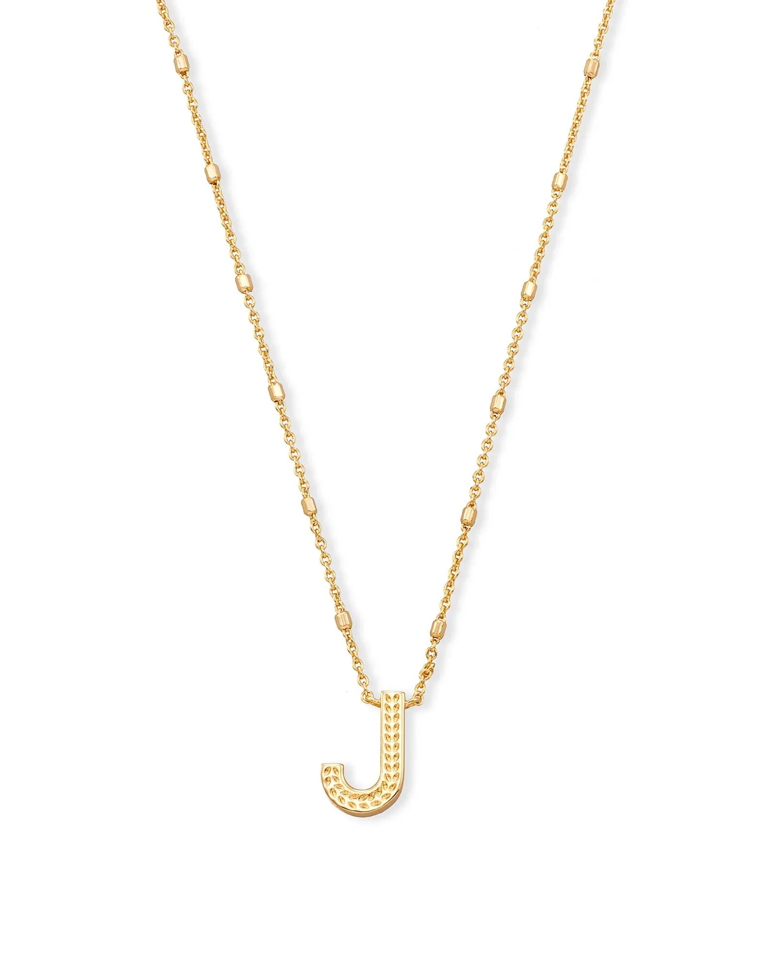 Letter Pendant Necklace