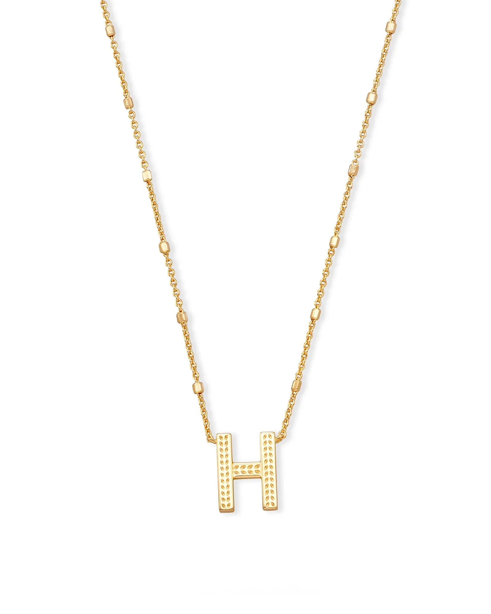 Letter Pendant Necklace