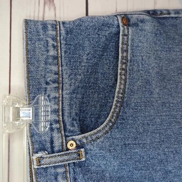 Levi's 550 Vintage 90s Cutoff Jean Shorts Denim Boho Distressed Baggy 38 RARE
