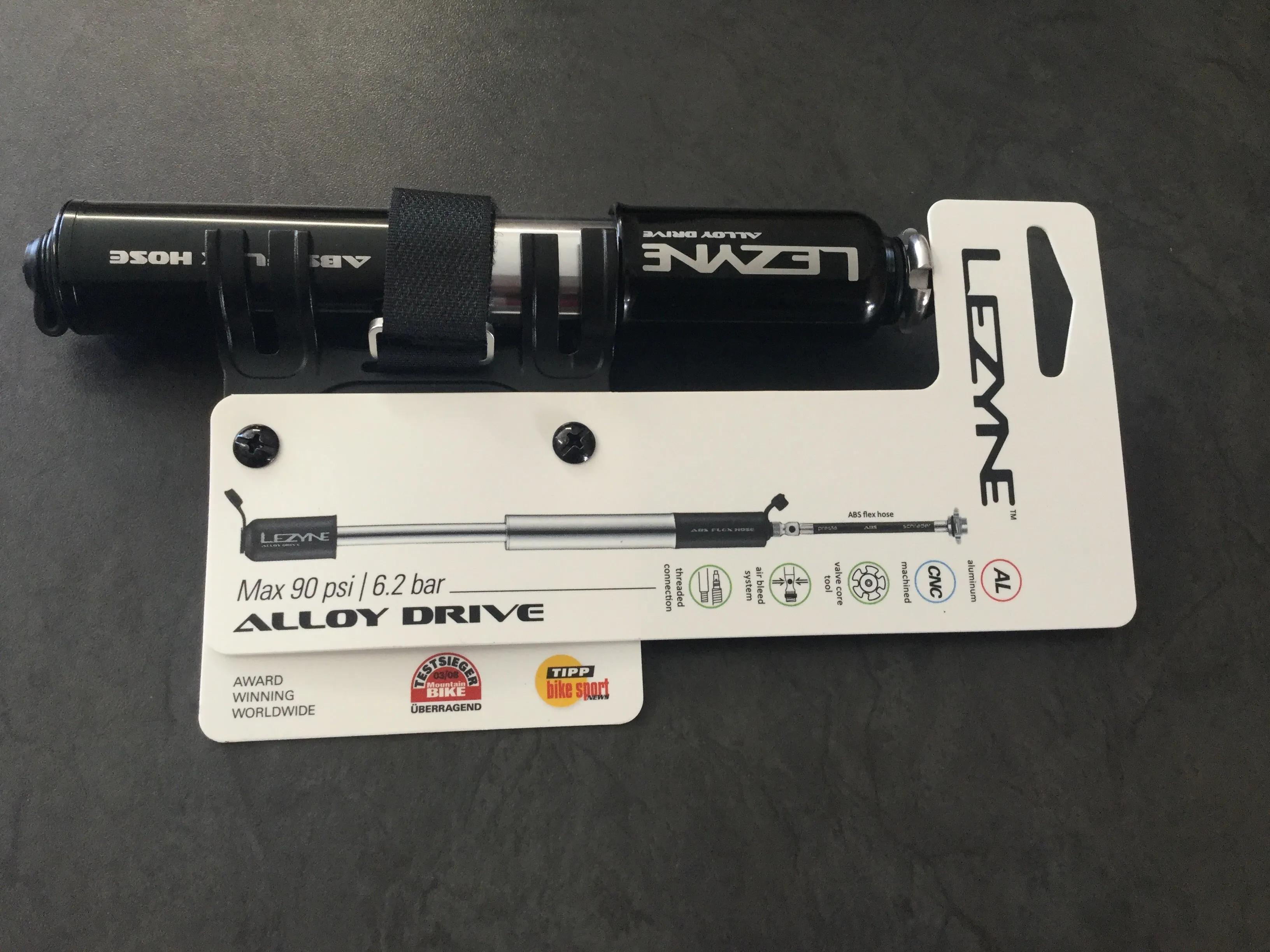 LEZYNE PUMP ALLOY DRIVE S